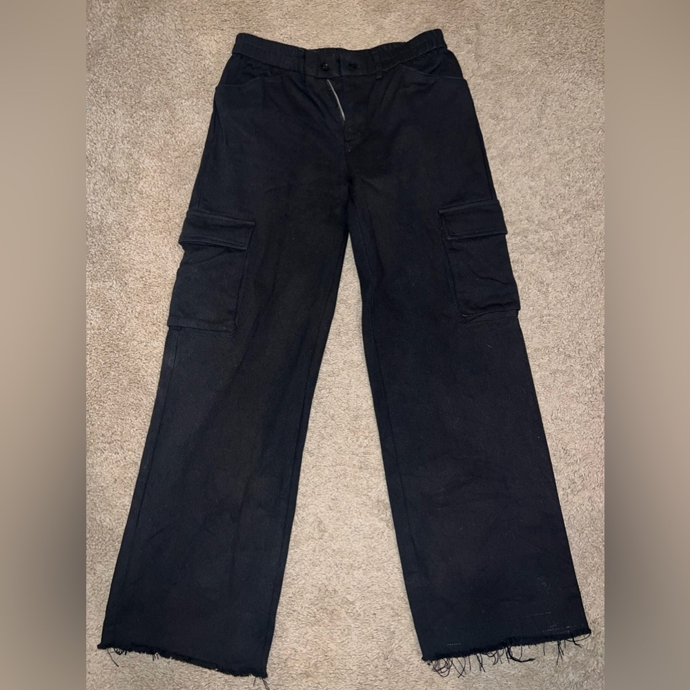 Shein Black Cargo Pants